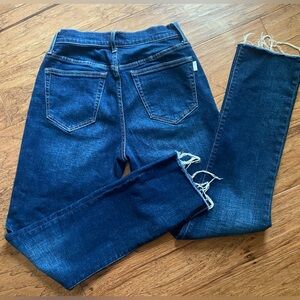 Oliver Logan "The Crosby boyfriend" Frayed Hem Jeans